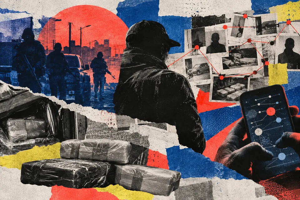 Ilustración editorial de Ruido Cero sobre seguridad pública