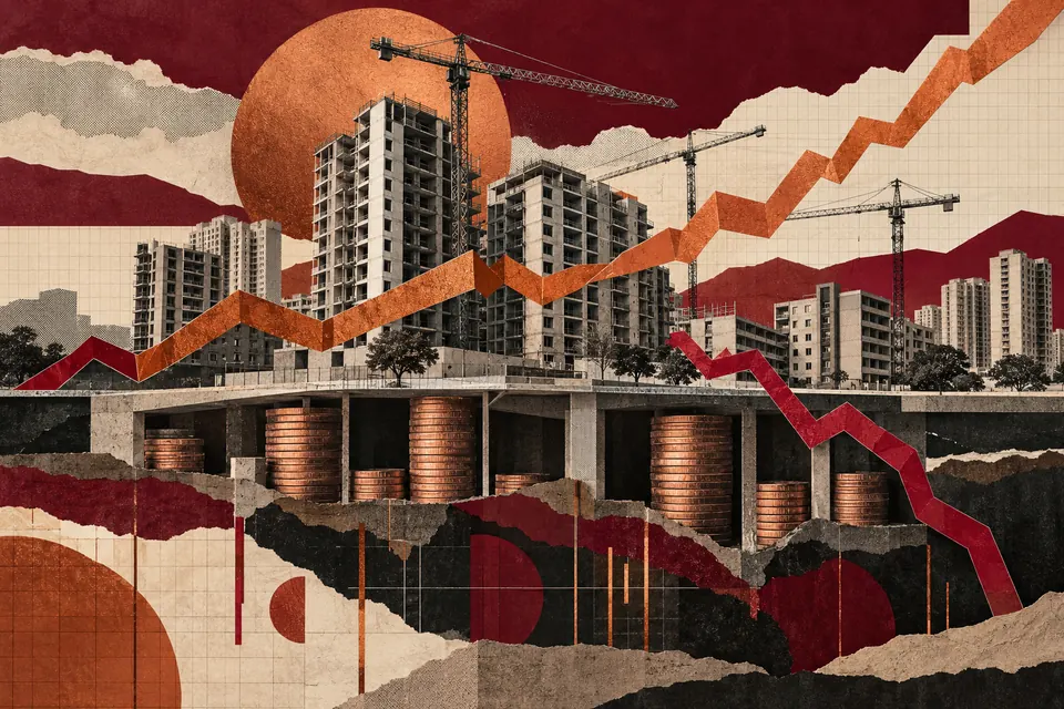 Ilustración editorial de Ruido Cero sobre impuestos y recaudación