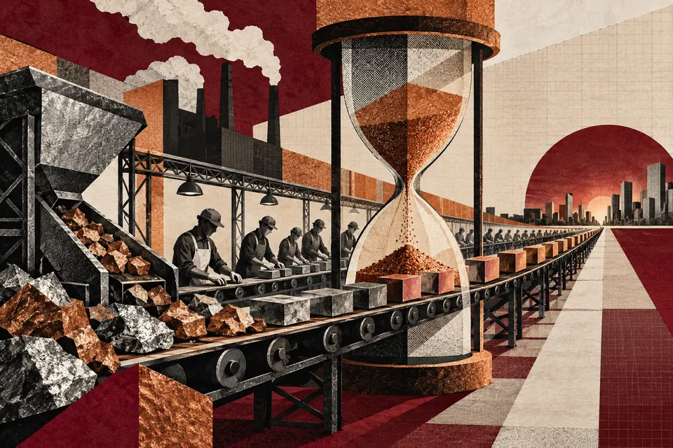Ilustración editorial de Ruido Cero sobre economía y presupuesto
