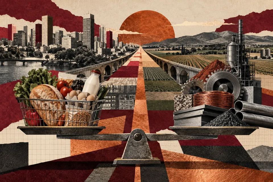 Ilustración editorial de Ruido Cero sobre seguridad pública