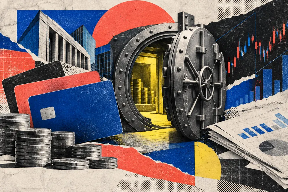 Ilustración editorial de Ruido Cero sobre impuestos y recaudación