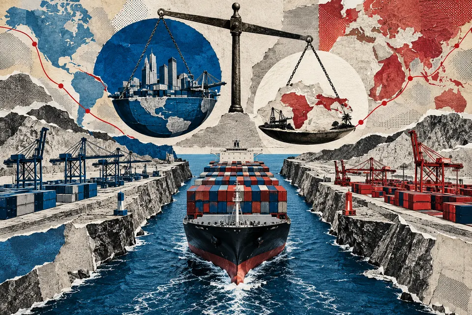Ilustración editorial de Ruido Cero sobre impuestos y recaudación