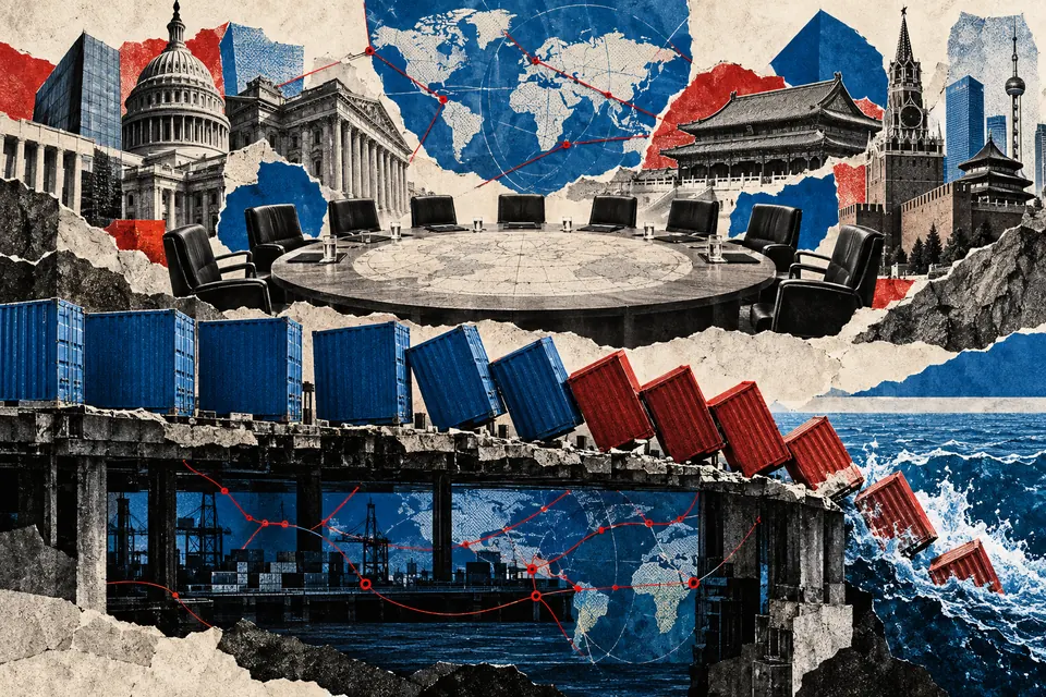 Ilustración editorial de Ruido Cero sobre energía