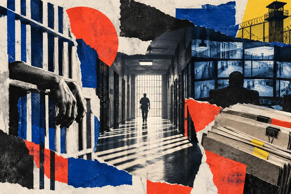 Ilustración editorial de Ruido Cero sobre crimen organizado