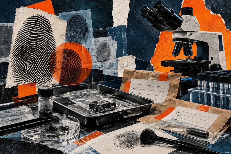 Ilustración editorial de Ruido Cero sobre seguridad pública