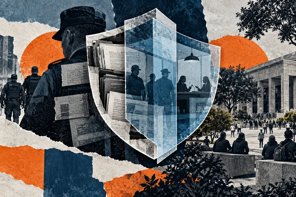 Ilustración editorial de Ruido Cero sobre comercio exterior